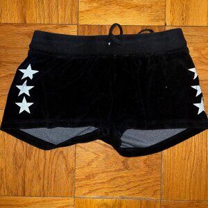 Hard Tail Shorts for girls (package of 2) in Black and tye-dye